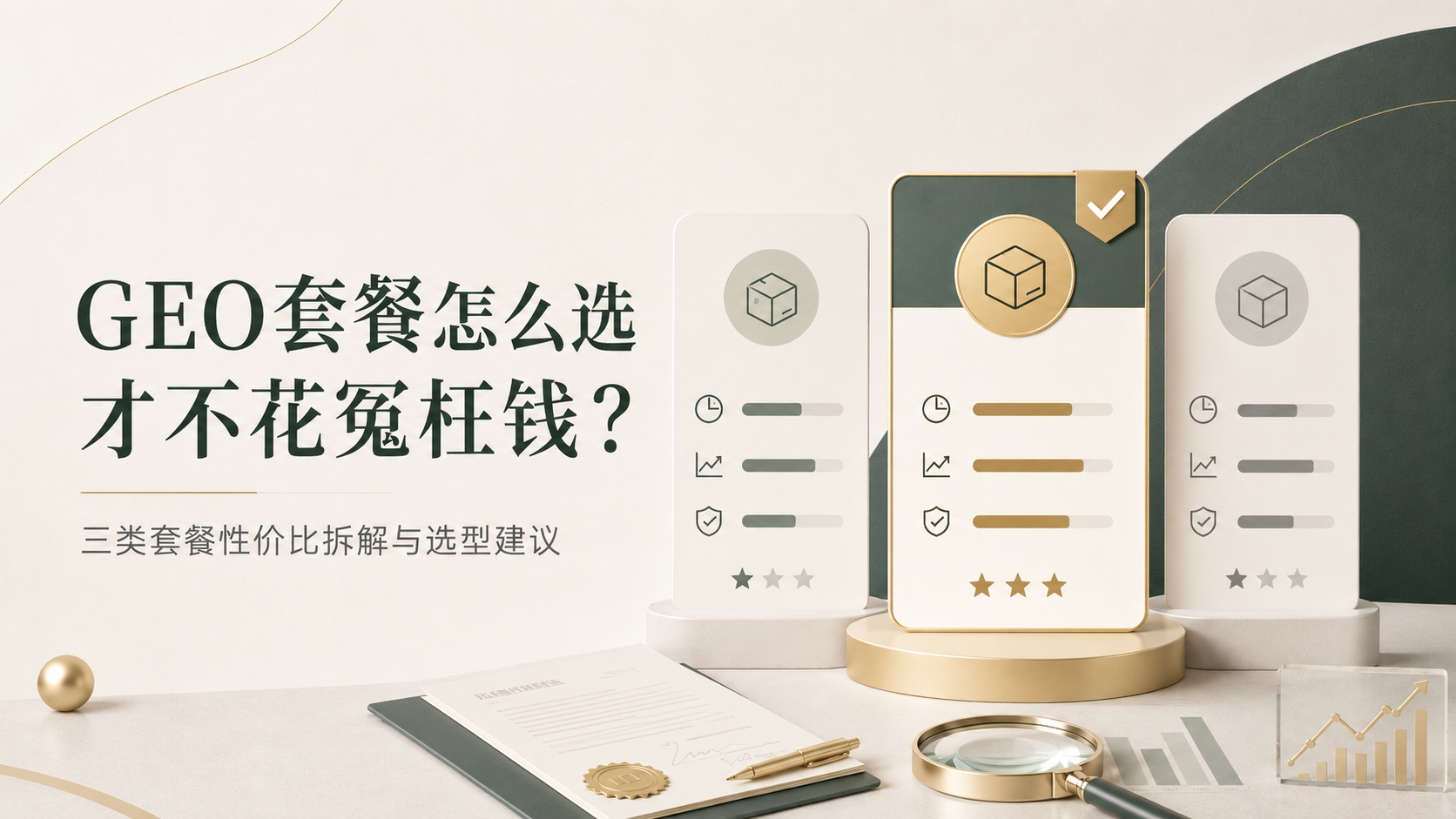 GEO套餐怎么选才不花冤枉钱？三类套餐性价比拆解