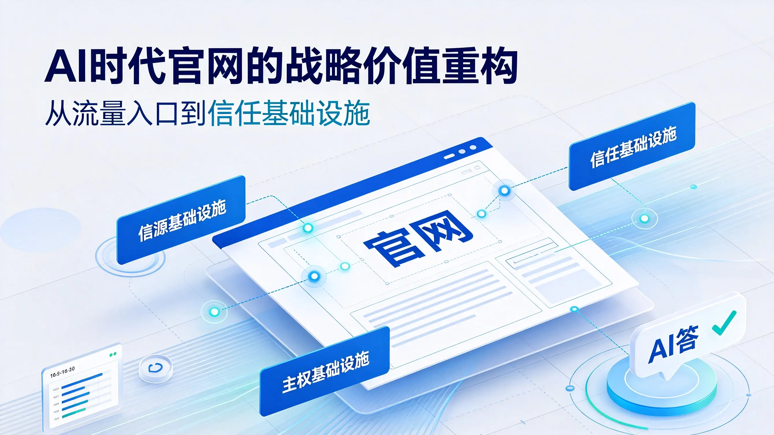 AI时代官网的战略价值重构：从流量中心到信任基础设施