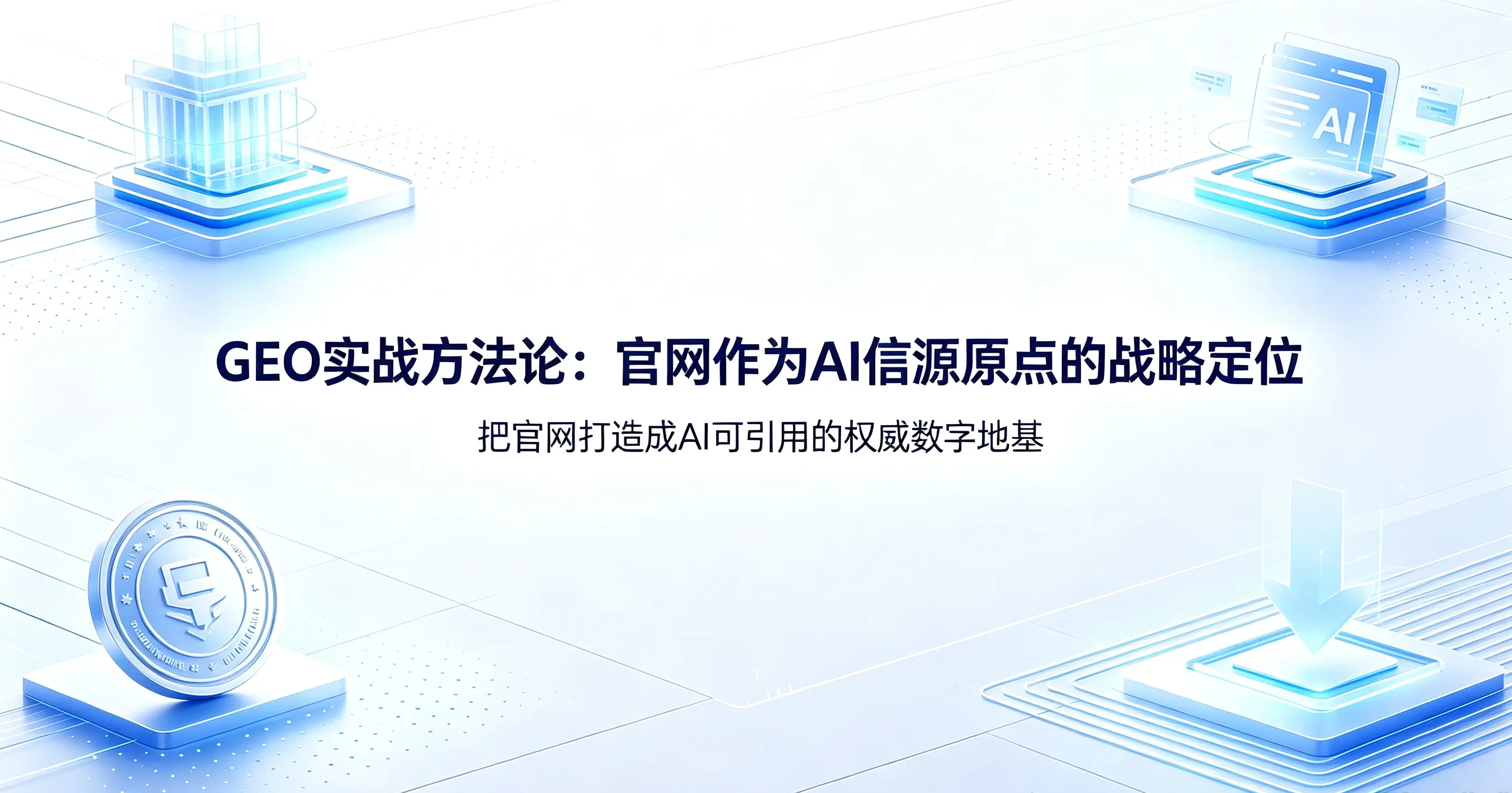 GEO实战方法论：官网作为AI信源原点的战略定位