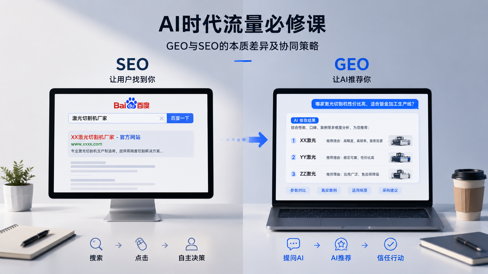 AI时代流量必修课：GEO与SEO的本质差异及协同策略