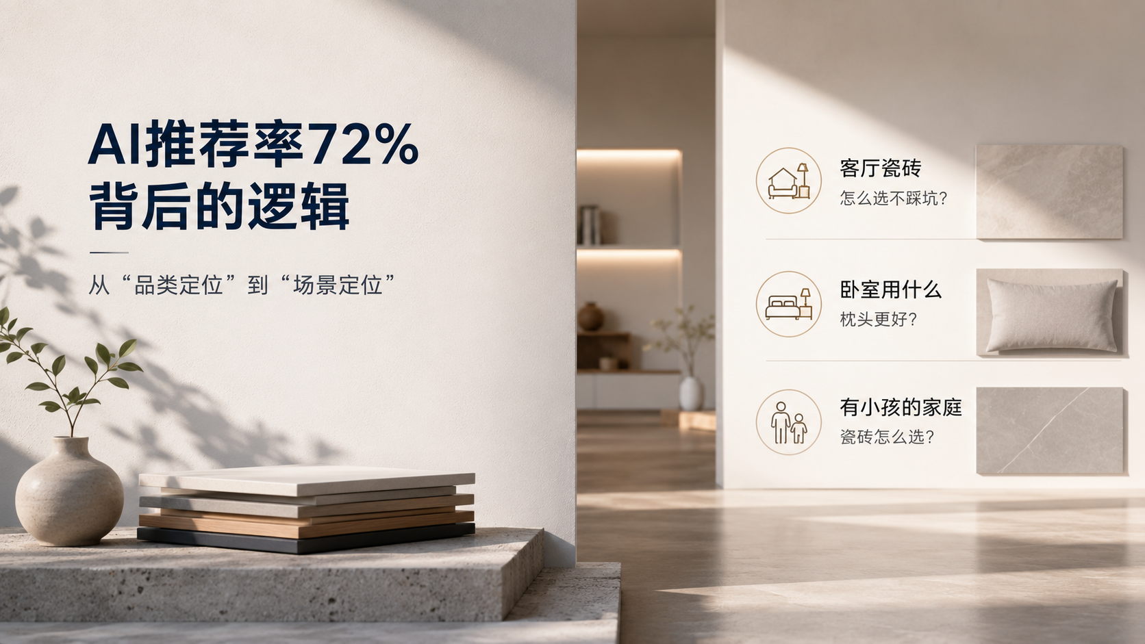 AI推荐率72%背后的逻辑——从“品类定位”到“场景定位”