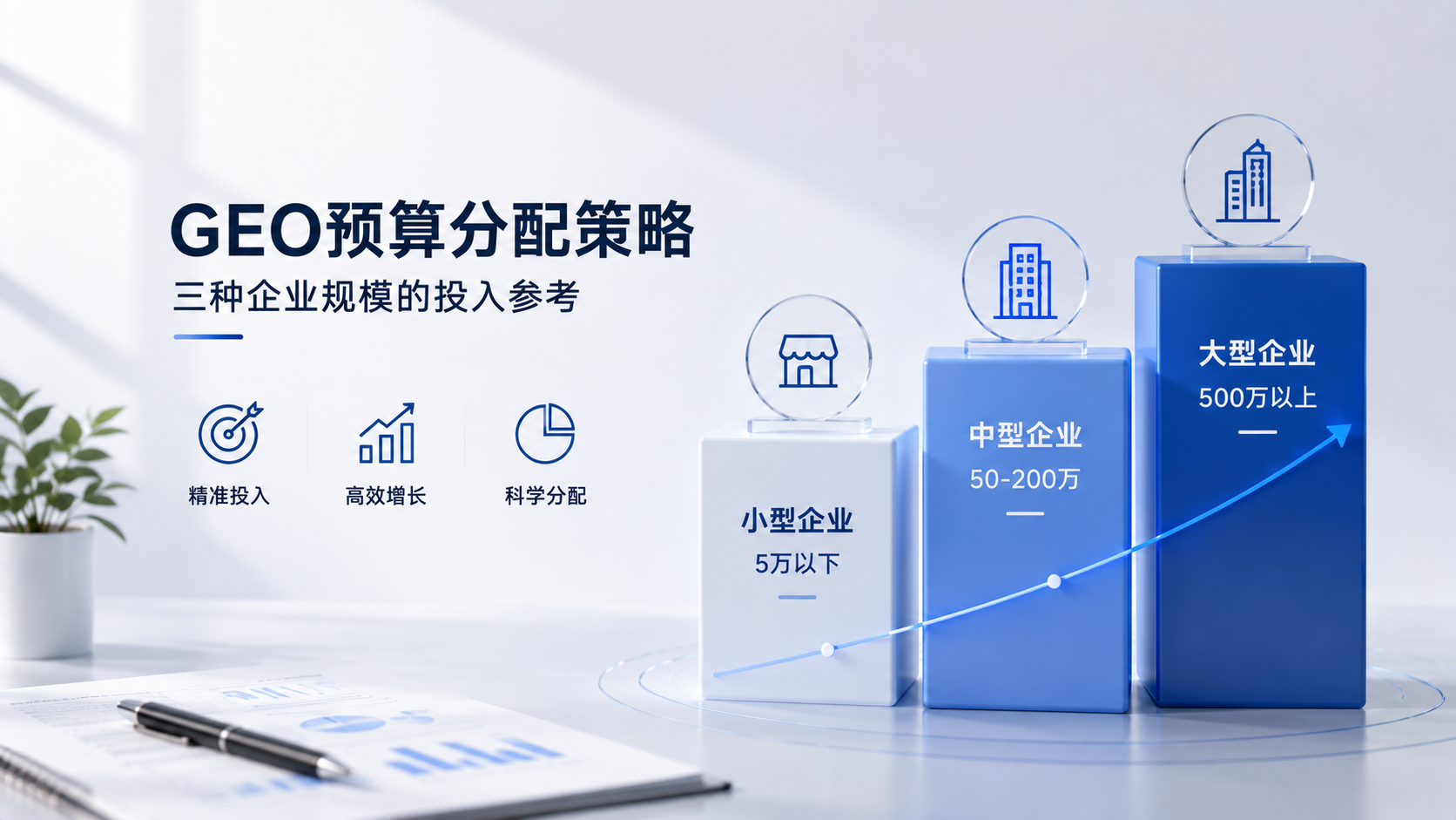 GEO预算分配策略：三种企业规模的投入参考