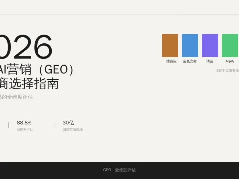 2026年最新AI营销（GEO）服务商选择指南：从技术到效果的全维度评估