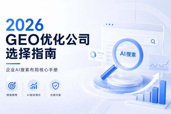 GEO优化公司选择指南：2026年企业AI搜索布局核心手册