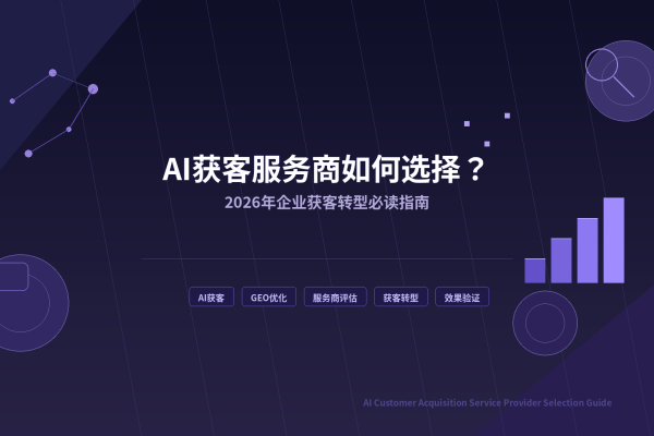 AI获客服务商如何选择？2026年企业获客转型必读指南