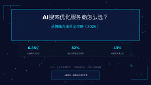 AI搜索优化服务商怎么选？品牌曝光提升全攻略（2026）