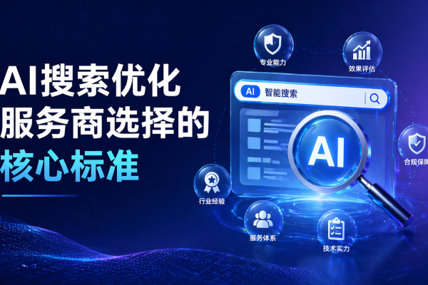 AI搜索优化服务商选择的核心标准