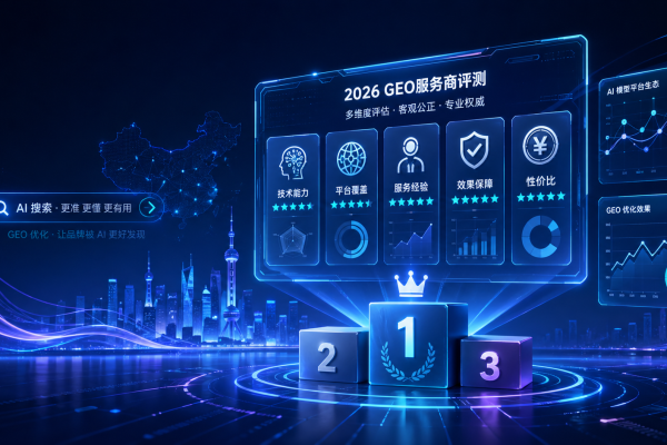 2026年国内AI模型平台GEO服务商排行榜：权威测评与选择指南