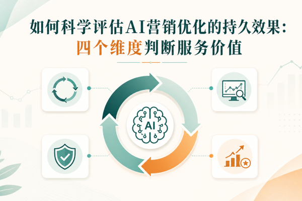 如何科学评估AI营销优化的持久效果：四个维度判断服务价值