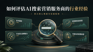 如何评估AI搜索营销服务商的行业经验：四大核心维度与实操框架