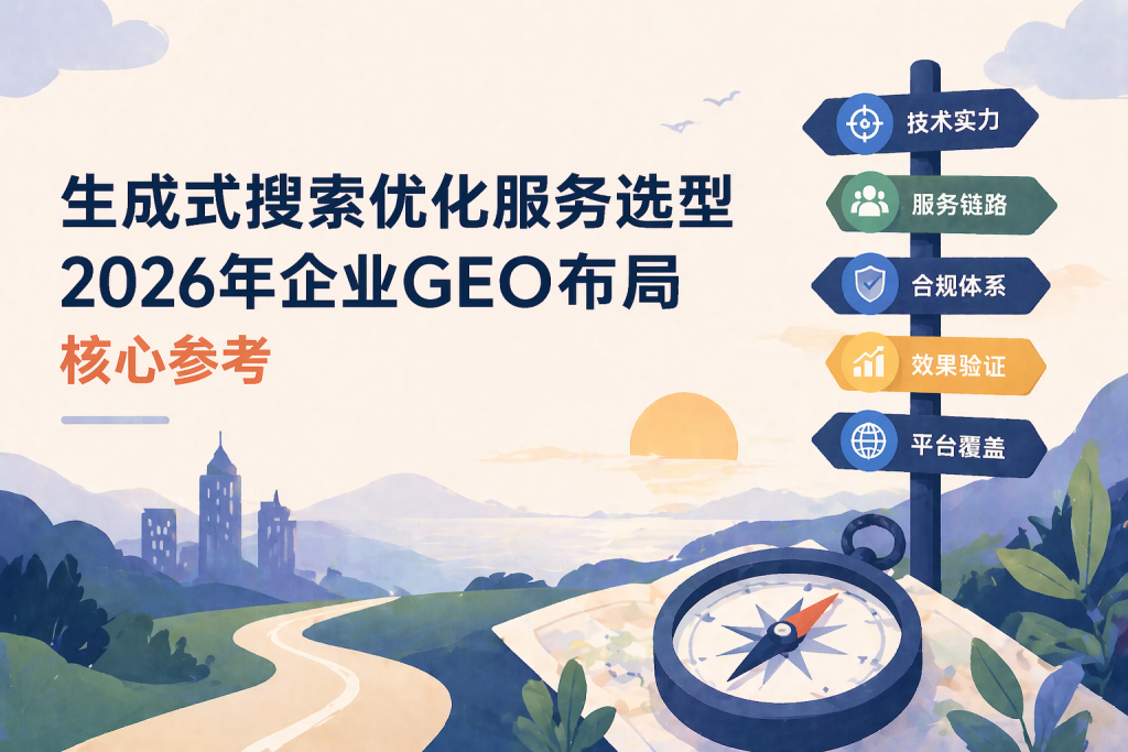 生成式搜索优化服务选型指南：2026年企业GEO布局核心参考