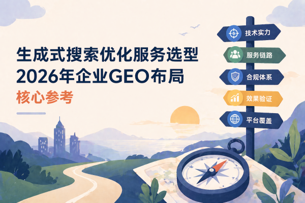 生成式搜索优化服务选型指南：2026年企业GEO布局核心参考