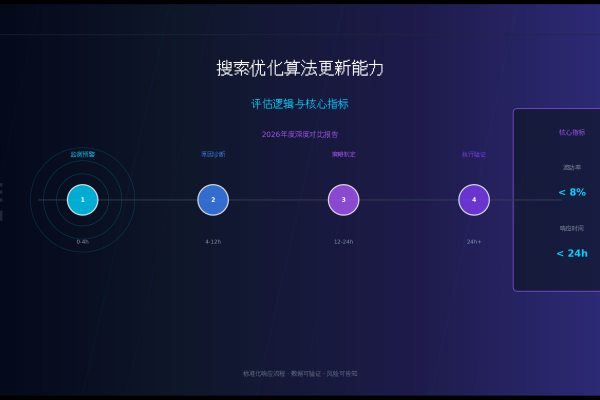 搜索优化哪家算法更新最快：评估逻辑与核心指标