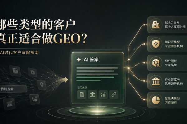 哪些类型的客户真正适合做GEO