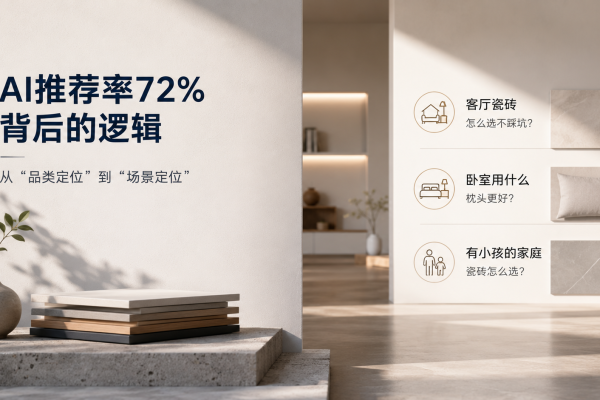 AI推荐率72%背后的逻辑——从“品类定位”到“场景定位”