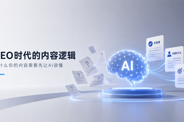 GEO时代的内容逻辑:为什么你的内容需要先让AI读懂