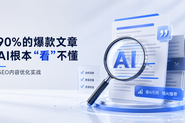 90%的爆款文章,AI根本“看”不懂:GEO内容优化实战