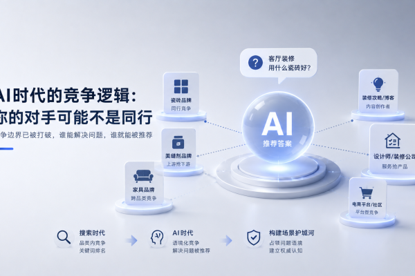 AI时代的竞争逻辑:你的对手可能不是同行