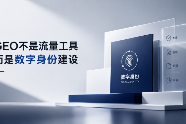 企业被AI“隐形”的背后：GEO不是流量工具，而是数字身份建设