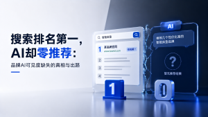 搜索排名第一，AI却零推荐：品牌AI可见度缺失的真相与出路
