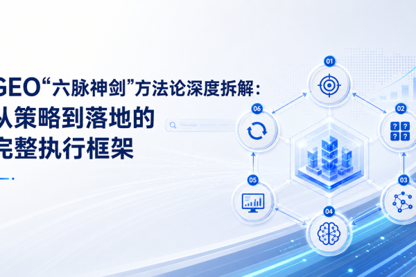 GEO“六脉神剑”方法论深度拆解:从策略到落地的完整执行框架