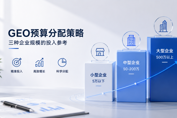 GEO预算分配策略：三种企业规模的投入参考